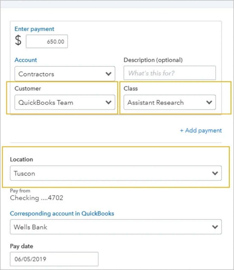 how to enter owner salary in quickbooks payroll service