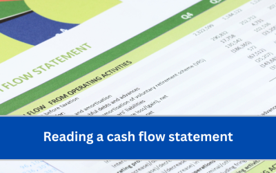 Learn to read your cash flow statement