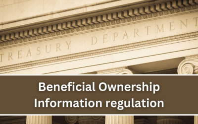 Federal Beneficial Ownership Information regulation deadline is nearing for many small businesses*